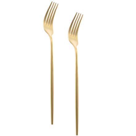 Set of 2 Eko's Gold table forks