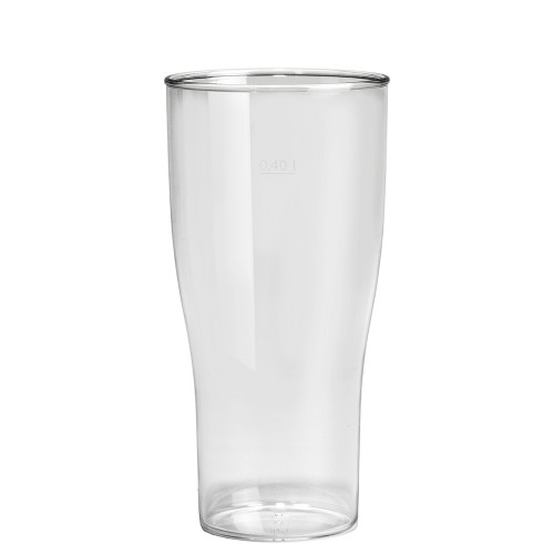 Set of 5 polycarbonate beer glasses