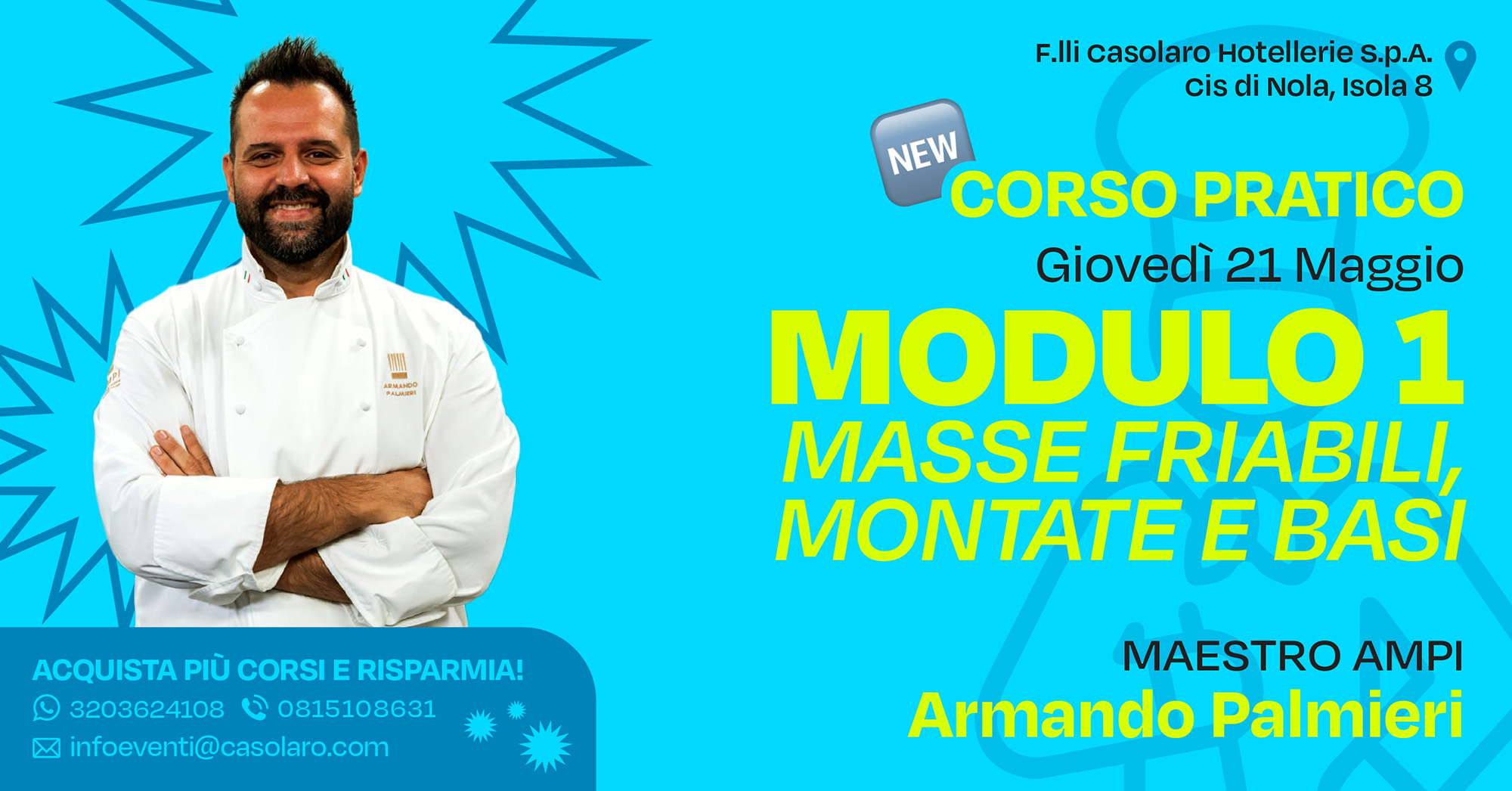 Modulo 1 - Basi di pasticceria