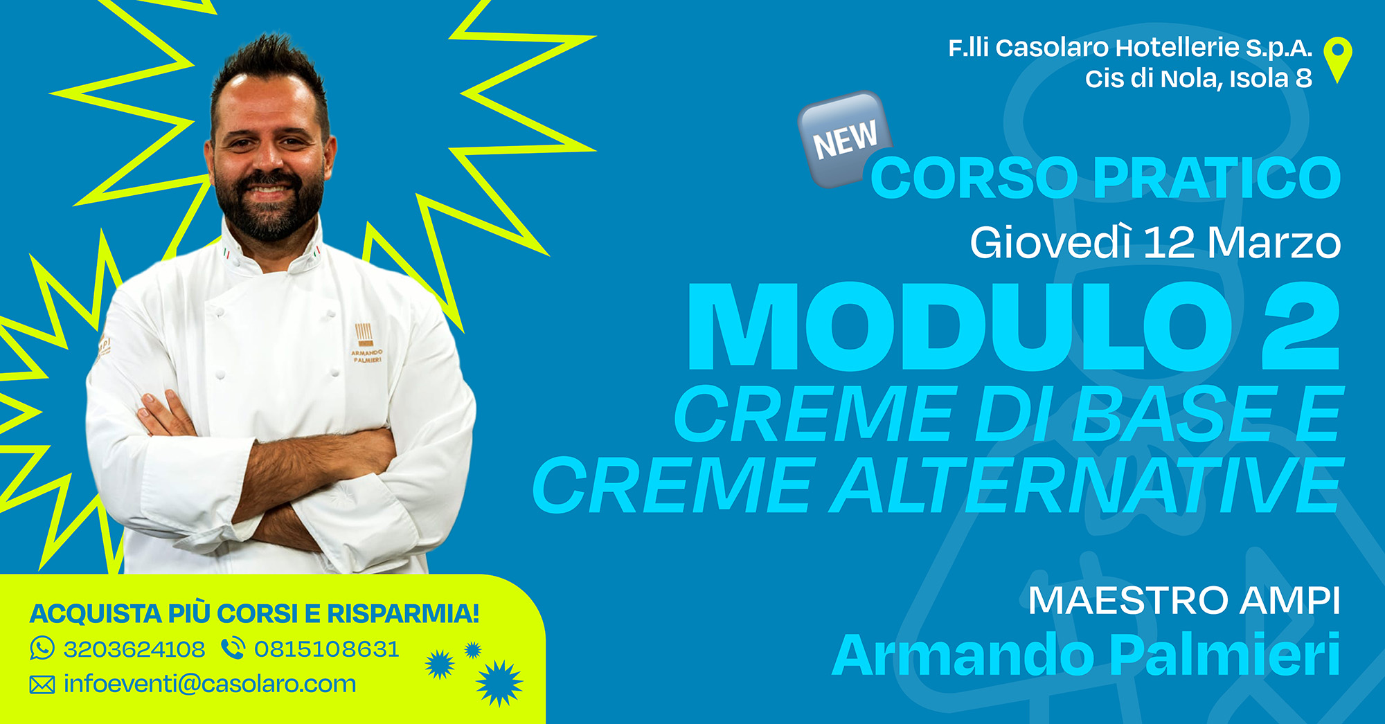 Modulo 2 - Creme mousse e bavaresi