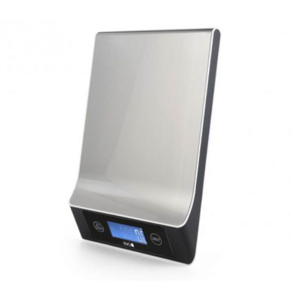 White digital kitchen scale 10kg EVA