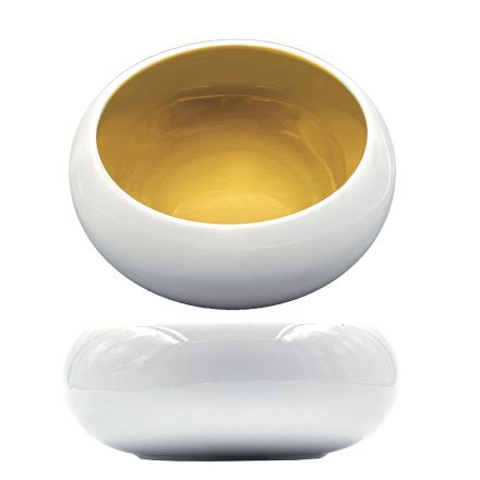 Sphere medium mustard bowl 16 cm