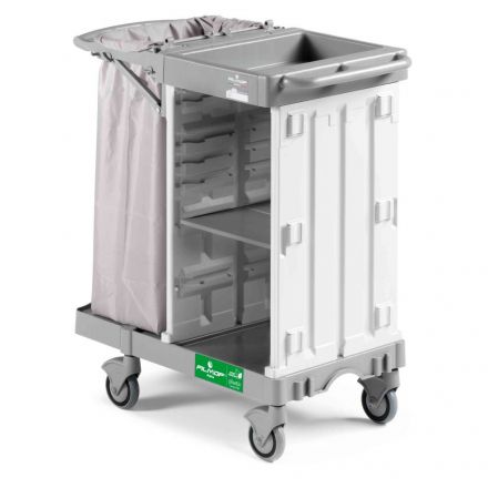 Service trolley Alpha Hotel 2300 to carry towels and linen 