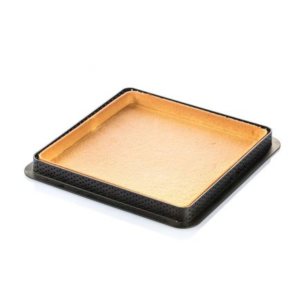 Set Tarte Ring square 200x200 mm and silicone mould 170x170 mm
