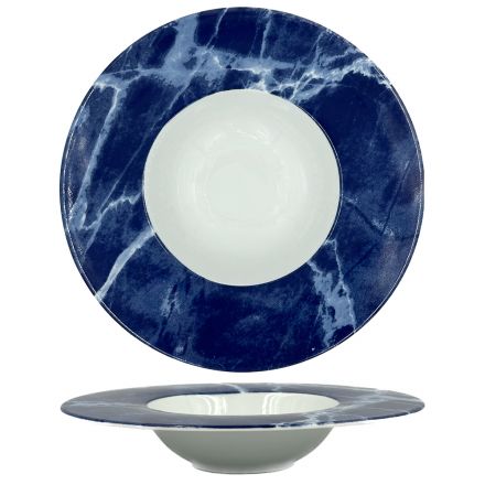 Soup plate cm. 27 Caesar blue