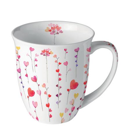 Big bone china cup - cl 40 cm 10x10.5