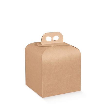 C - Small tall panettone holder for 500gr. - . cm. 16x16x14h