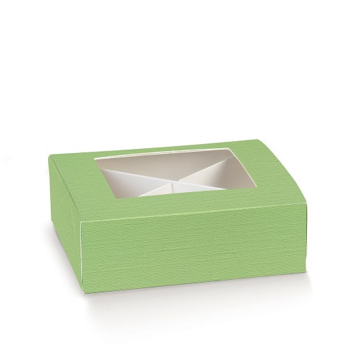 Green box with dividers