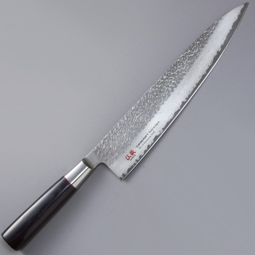 Chef knife with hammered blade 24 cm