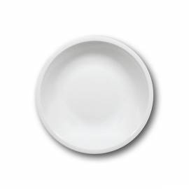 White Roma deep plate 20