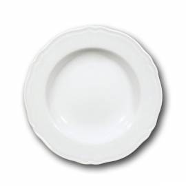 Praga deep plate 23 cm white