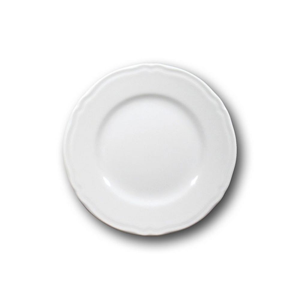 Praga bread plate 17cm white
