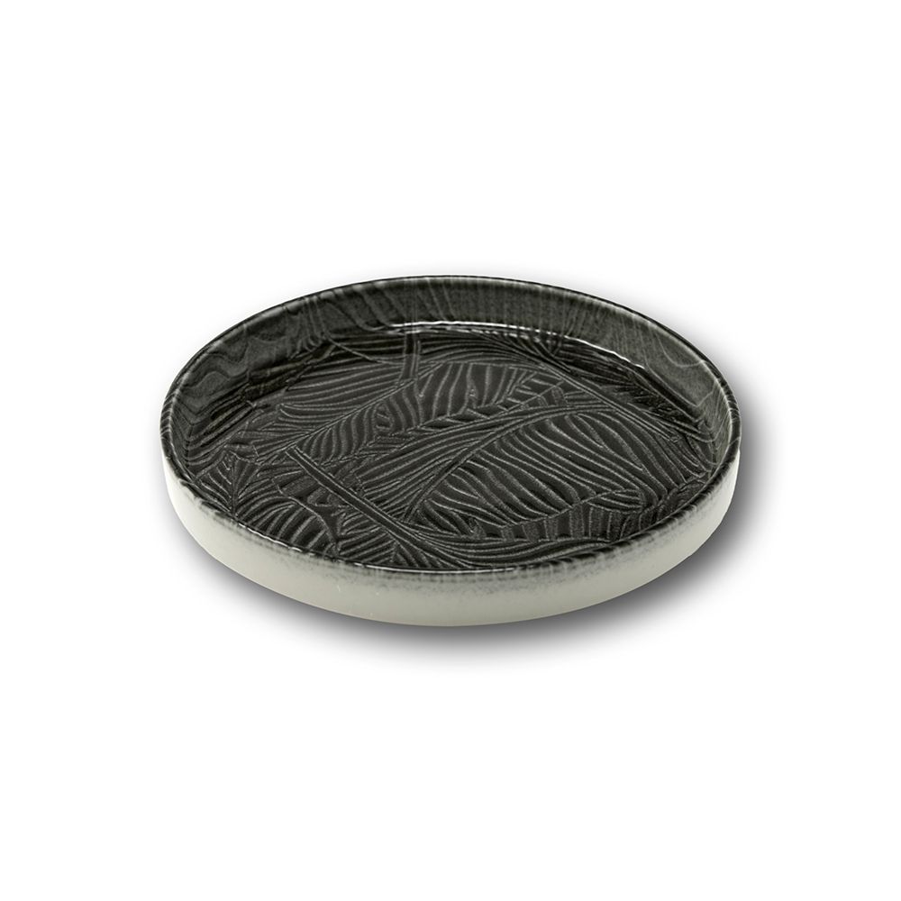 Oslo Breath plate black 20 cm