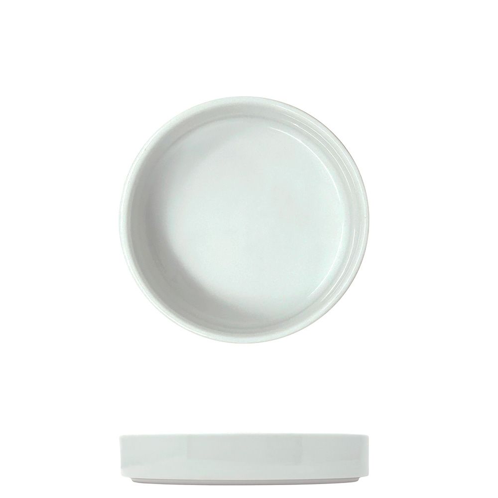 Mini plate white Darwin cm 12