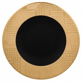 Gold Antic Black plate