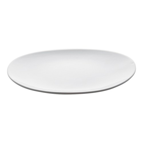 Kave plate cm. 27 glossy white