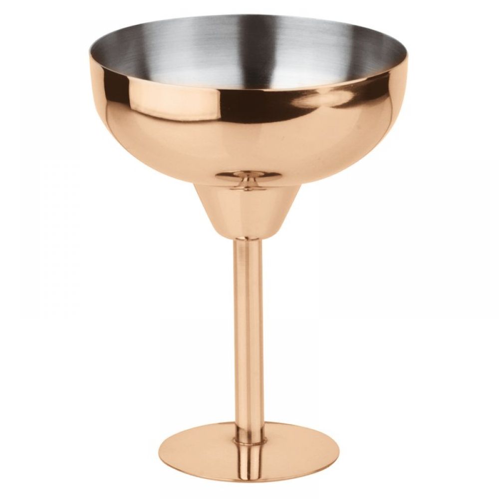 Margarita glass ml.300 inox/copper
