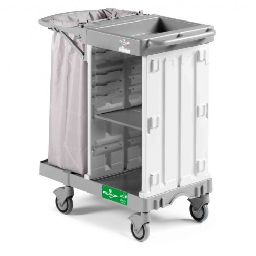 Service trolley Alpha Hotel 2300 to carry towels and linen 