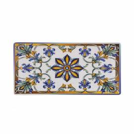 Rectangular plate Cm.30x20x2,5 Bizancio