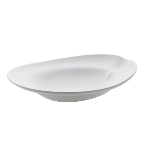 Soup plate Kave cm. 25 matte white