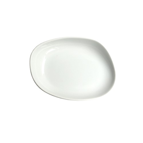 Wabasi saucer cm. 14 glazed white