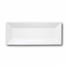Kimi white rectangular plate 34x18 cm. 