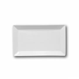Kimi white rectangular plate 26x15 cm. 