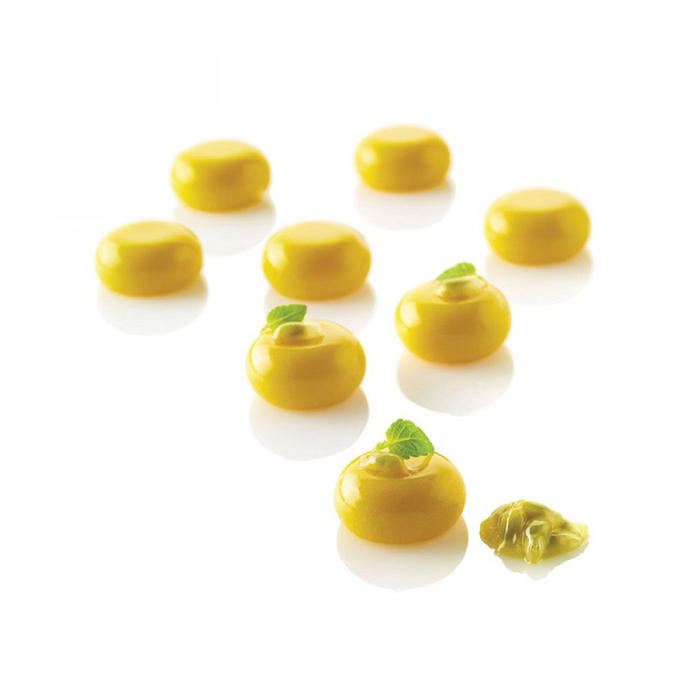 Micro Stone5 mold in white silicone