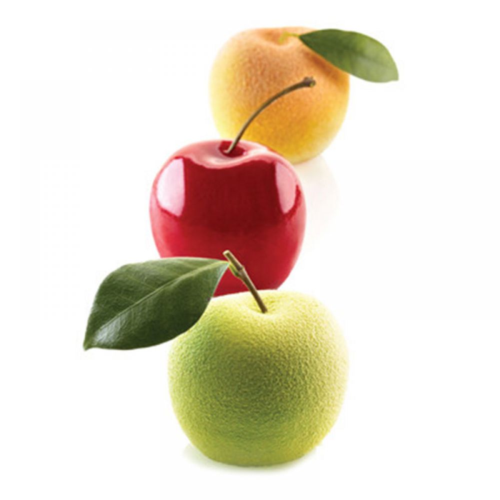 Mould apple, cherry, in silicone