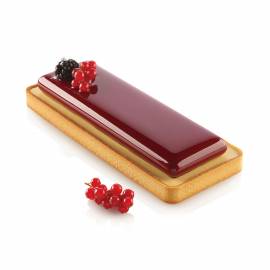 Set Tarte Ring rectangular 265x105 mm and silicone mould 235
