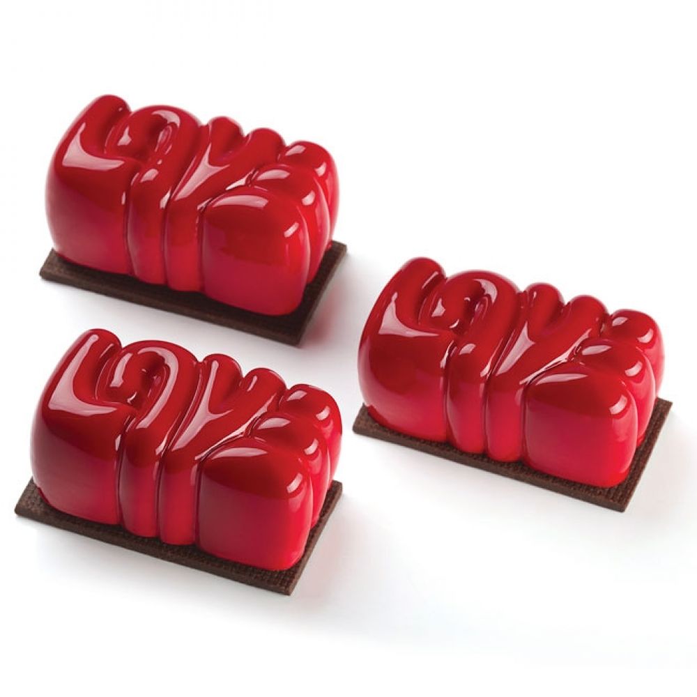 Mould Love 3D in silicone