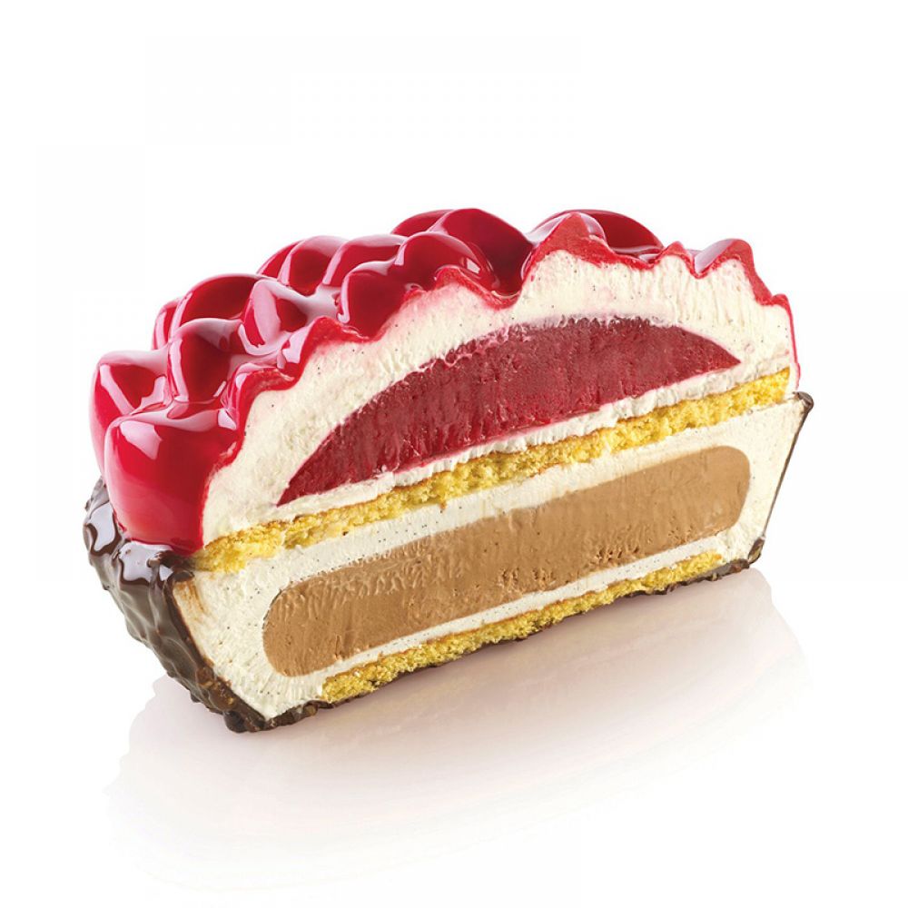 Set of 2 Fleur 1085 molds in silicone