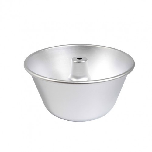 Conical pan cm.16 with tube in aluminum 