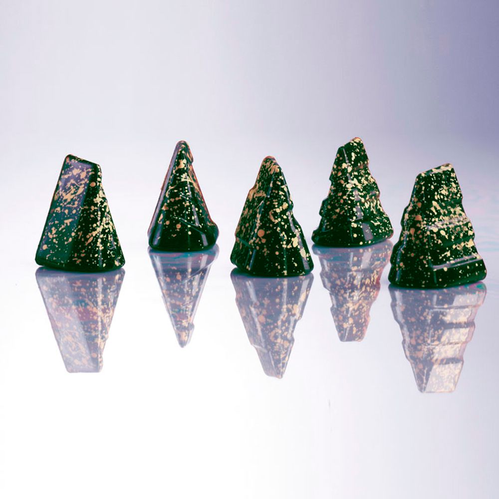 Christmas tree pralines mold in Polycarbonate