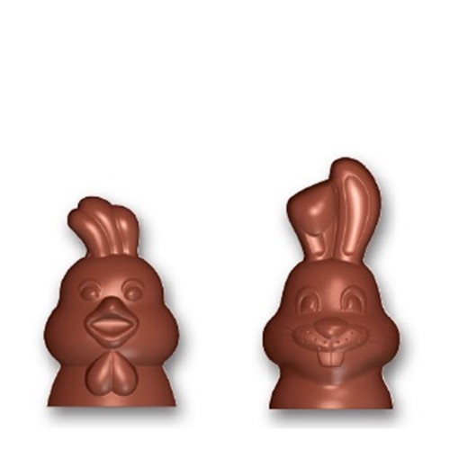 Rooster/Rabbit head mold