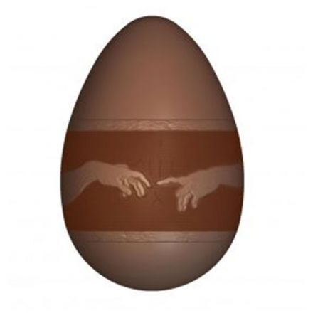 Author's egg chocolate mould