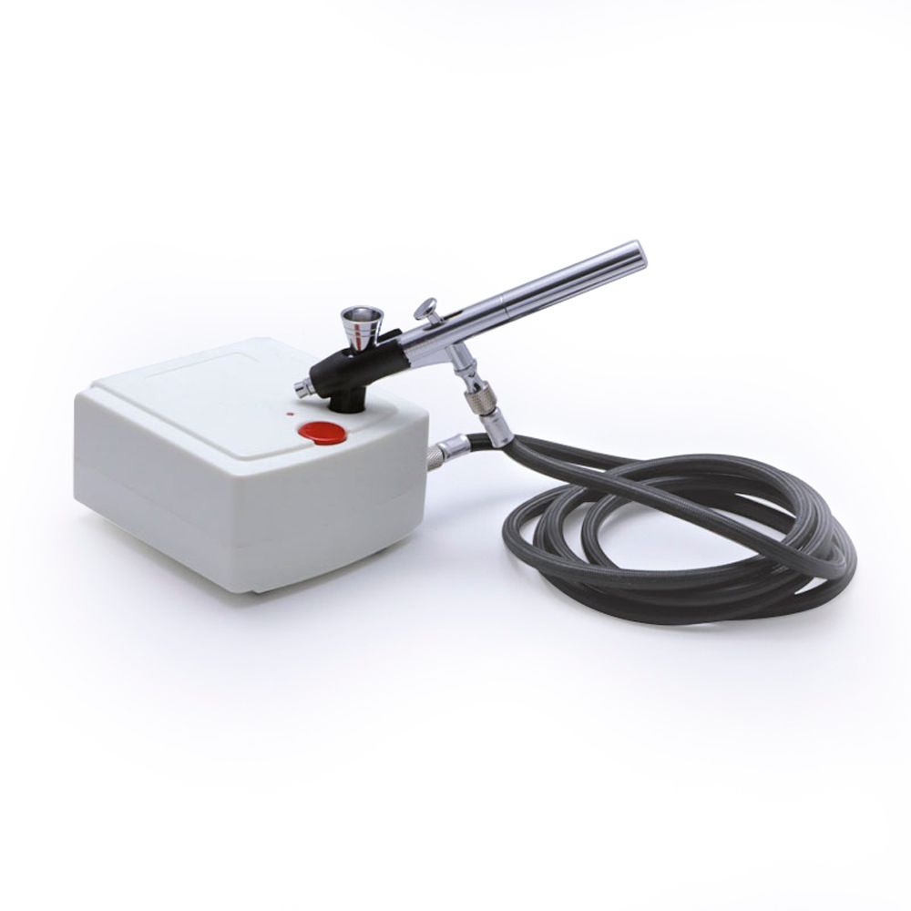 Airbrush and mini-compressor kit