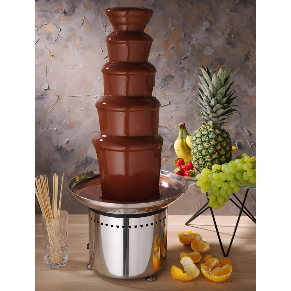 5 tier chocolate fountain