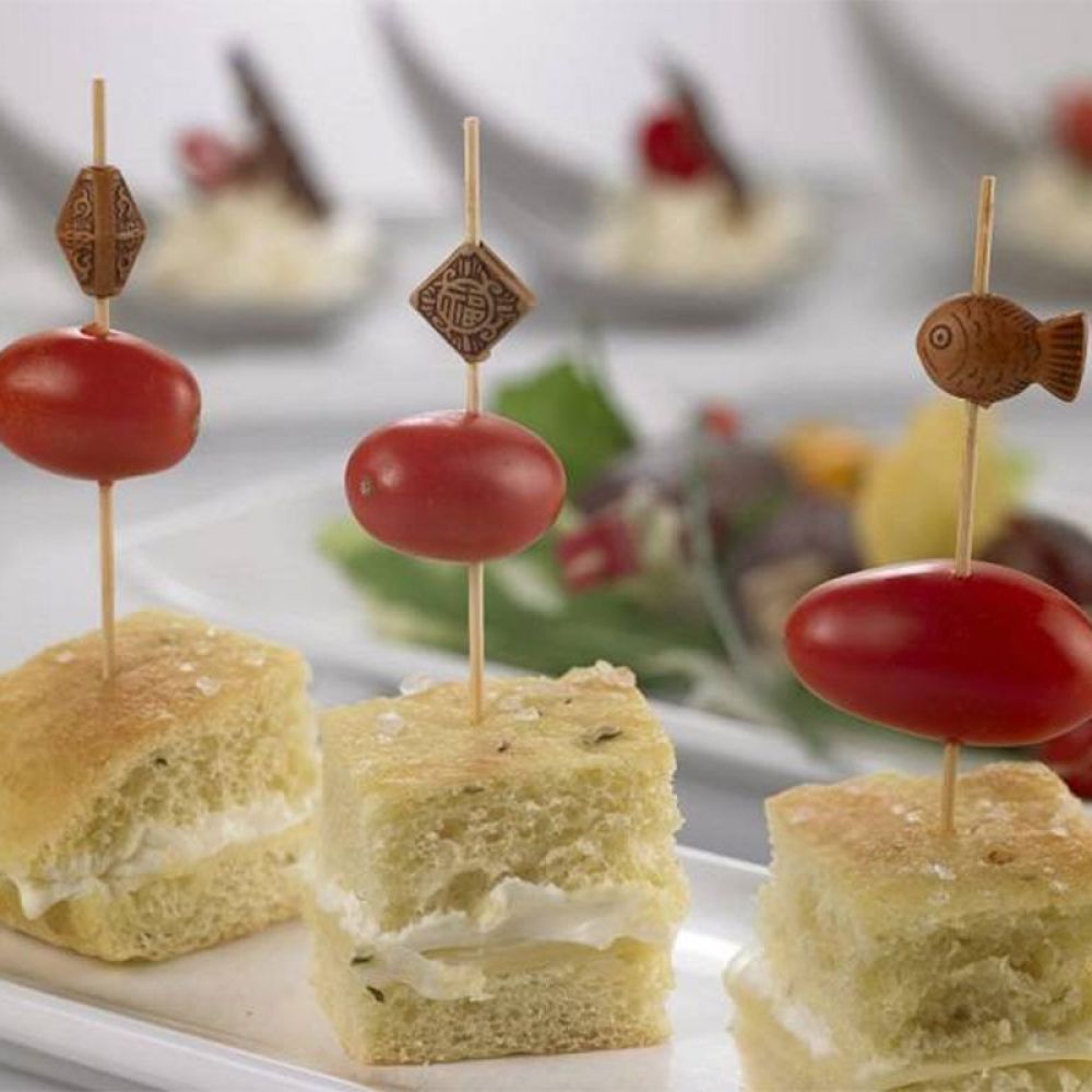 Set 100 skewers Maori bamboo