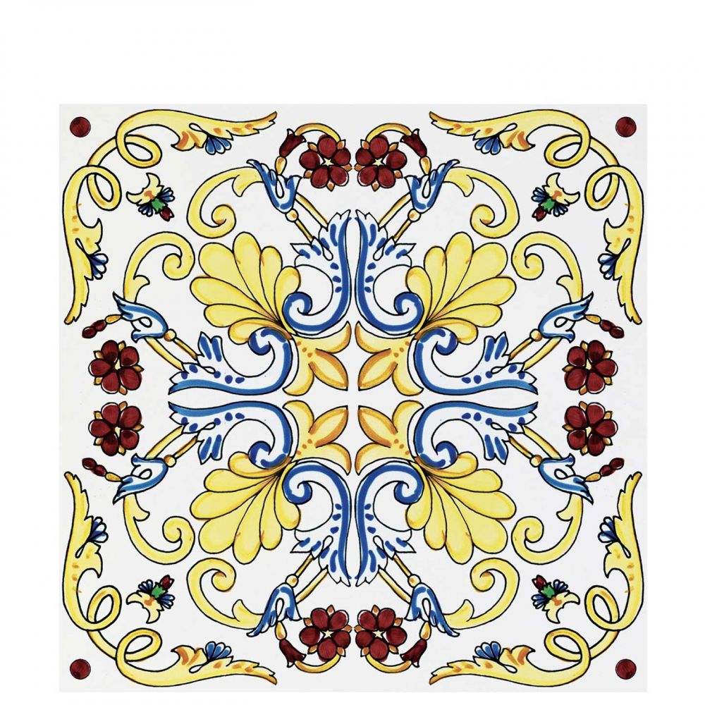 Positano tile plate front