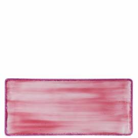 Rectangular plate cm.29x13 Pink Dream