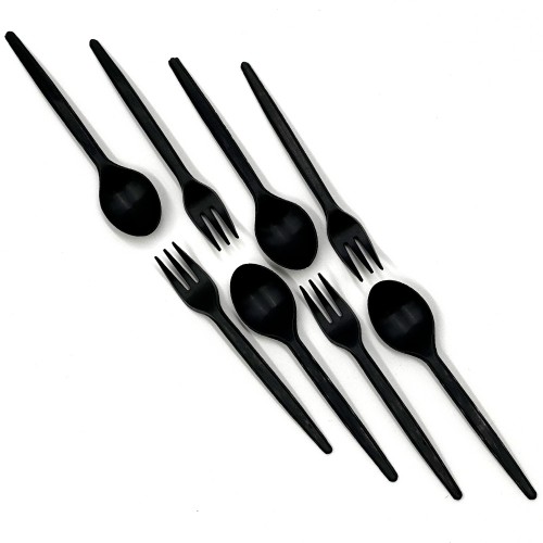 Set of finger food forks or spoons