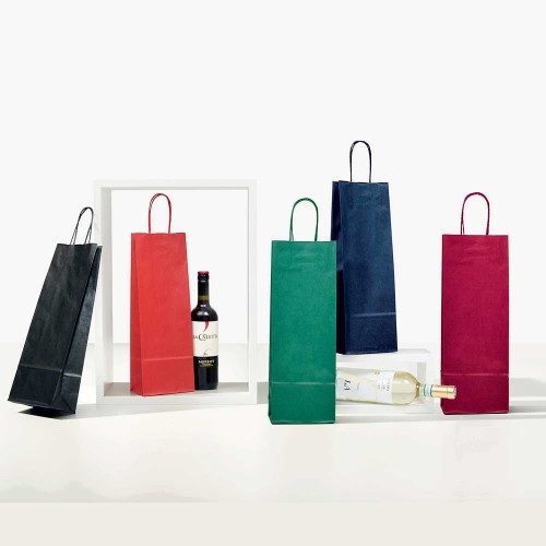 Set 25 bottle shoppers in avana sealing paper 